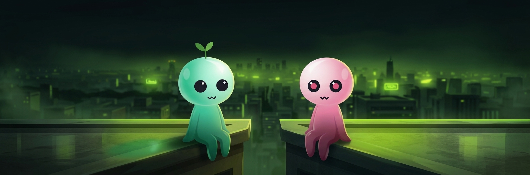 PcGenesis Rooftop Scene - 3,333 Cute Characters on Robinhood